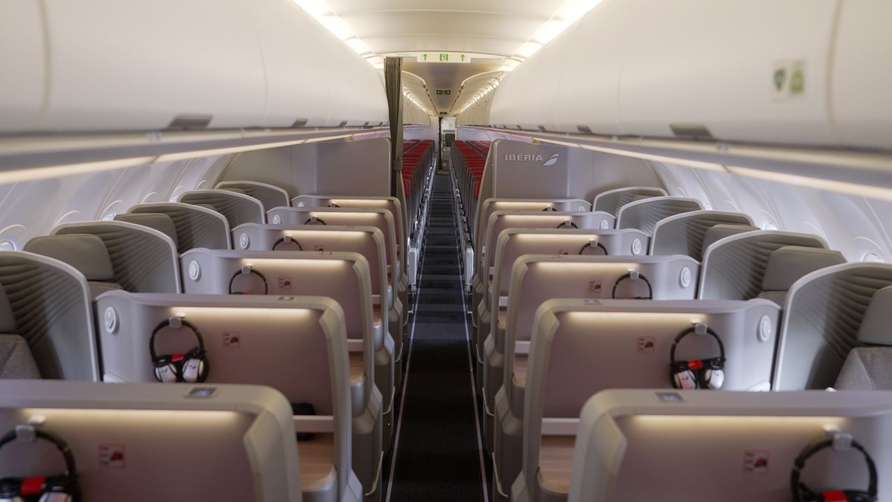 Iberia A321XLR Cabine