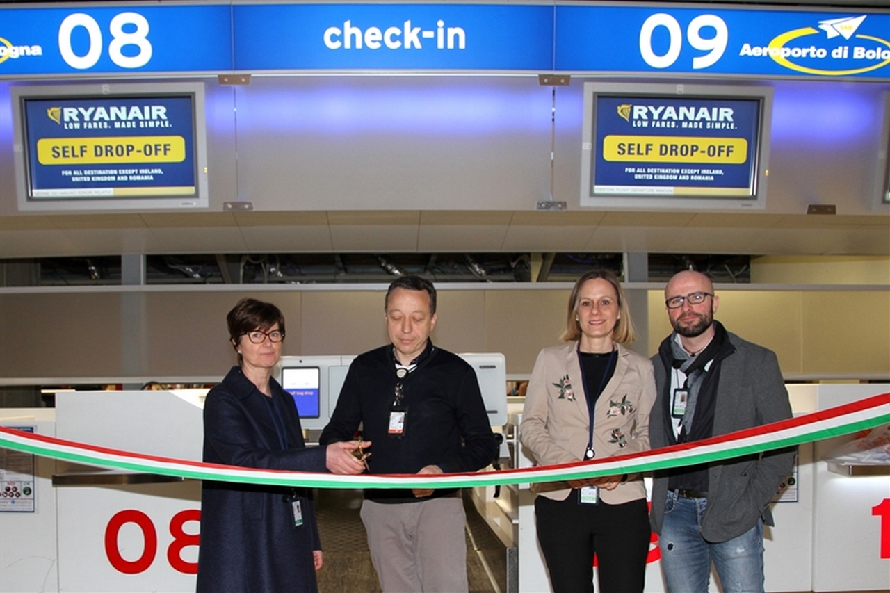 Bologna Airport voorzien van slimme bagage dropoff Zakenreisnieuws