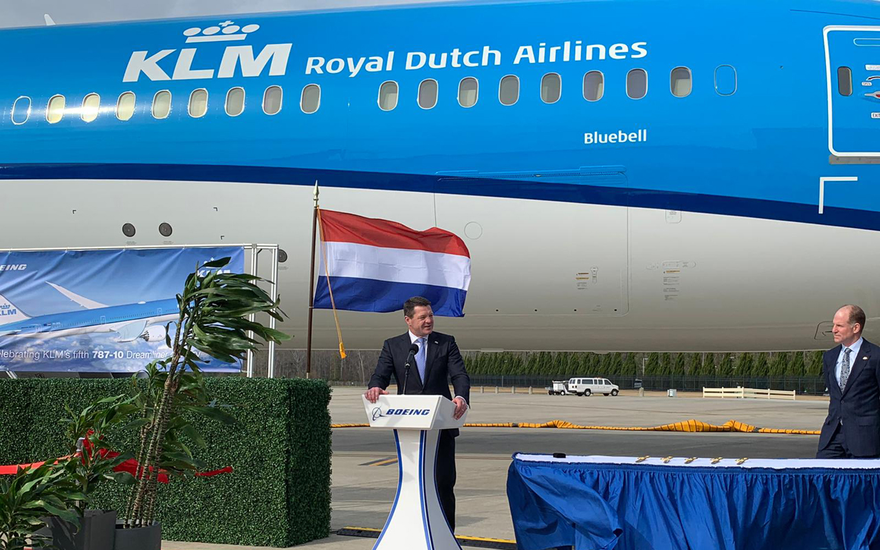 KLM Boeing 787