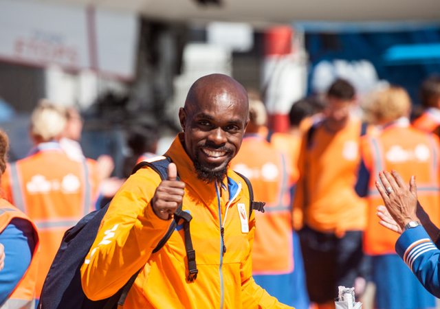 orange pride, rio, boeing 777-300